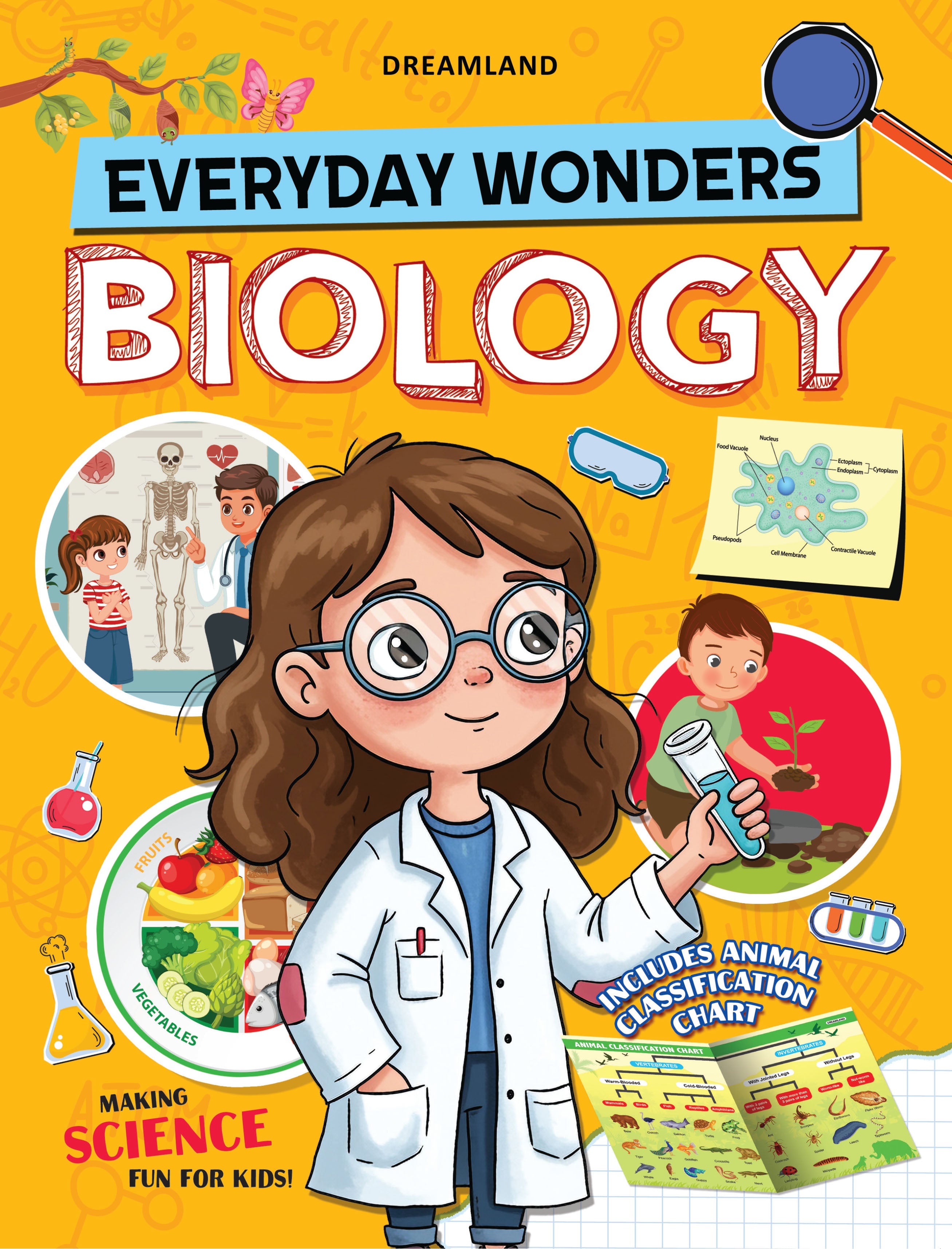 Dreamland Publications Everyday Wonders: Biology for Kids Age 6+ – Fun Facts and Exciting Activities About Living Things | Grab2Buy