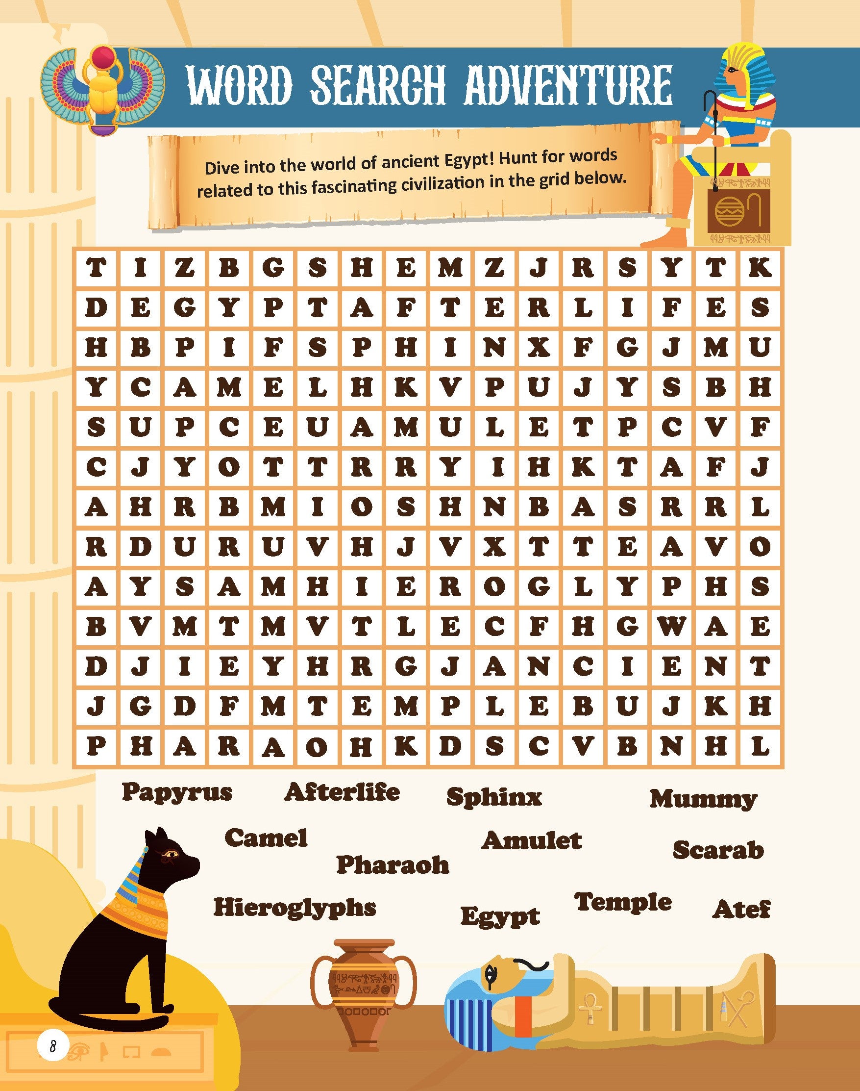 Dreamland Publications Time Travel Adventure Activity Book for Kids Age 5 -10 years | Grab2Buy