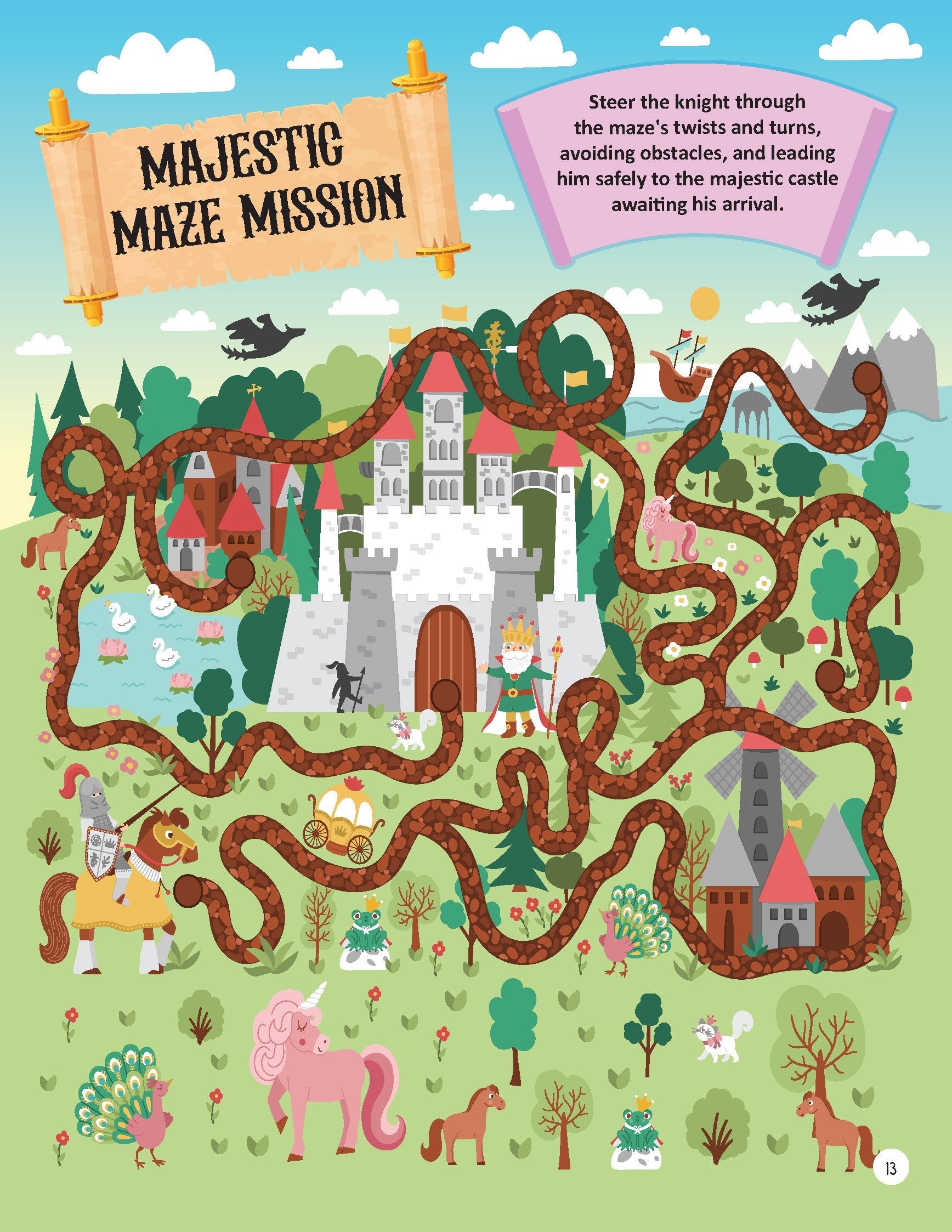 Dreamland Publications Time Travel Adventure Activity Book for Kids Age 5 -10 years | Grab2Buy