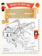 Dreamland Publications Time Travel Adventure Activity Book for Kids Age 5 -10 years