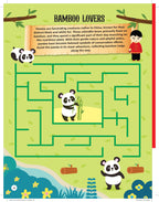 Dreamland Publications Time Travel Adventure Activity Book for Kids Age 5 -10 years