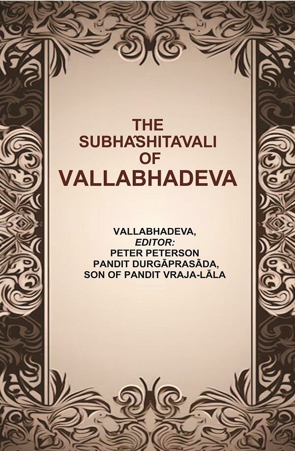 The Subhâshitâvali of Vallabhadeva - Gyan Books