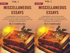 Miscellaneous Essays: A Comprehensive Collection Of Essays Exploring Various Aspects Of Indian 2 Vols. Set - Gyan Books | Grab2Buy