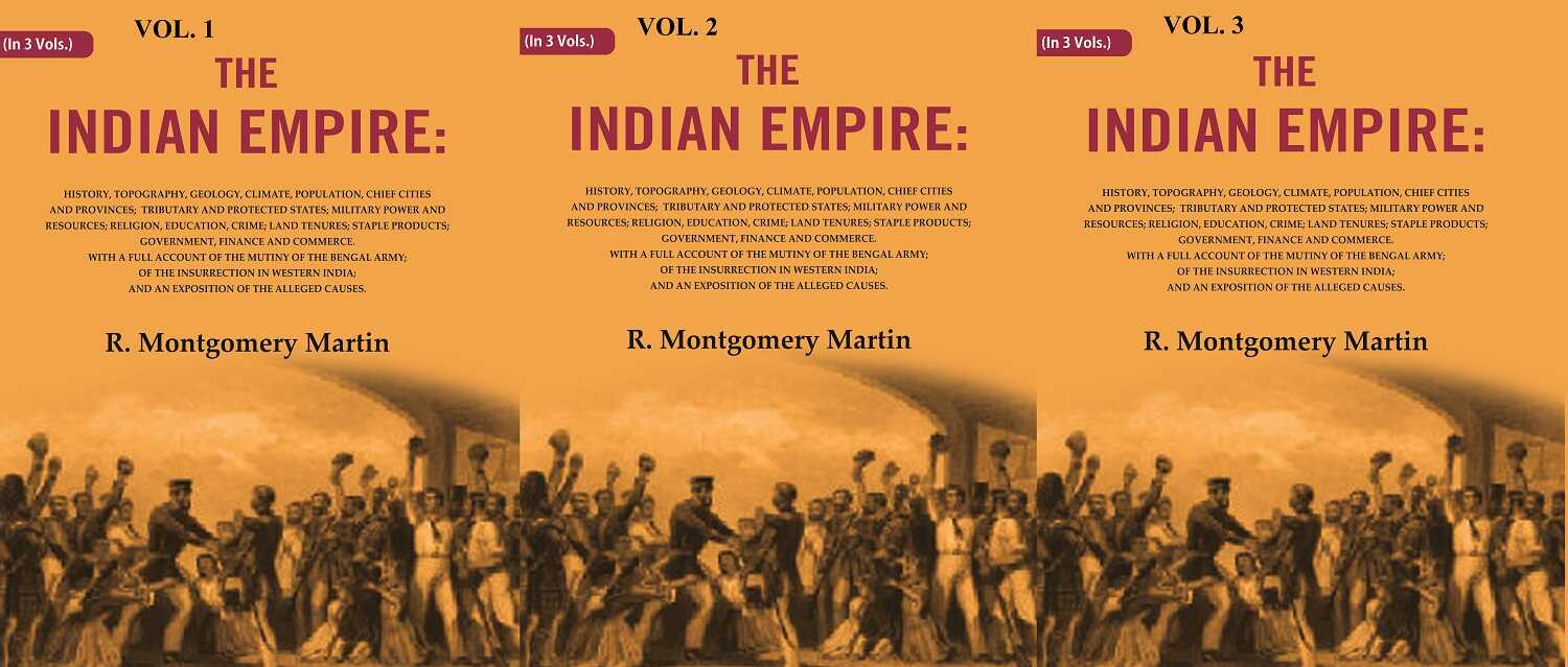 The Indian Empire: History, Topography, Geology, Climate, Population, Chief Cities And 3 Vols. Set - Gyan Books | Grab2Buy