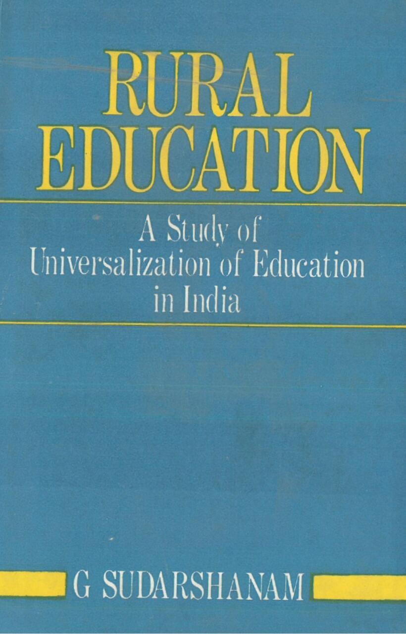 Rural Education: a Study of Universalization of Education in India - Gyan Books | Grab2Buy