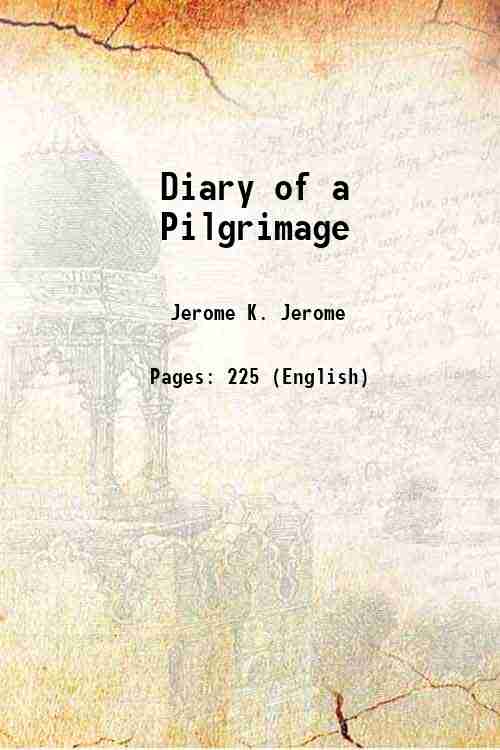 Diary of a Pilgrimage - Gyan Books | Grab2Buy