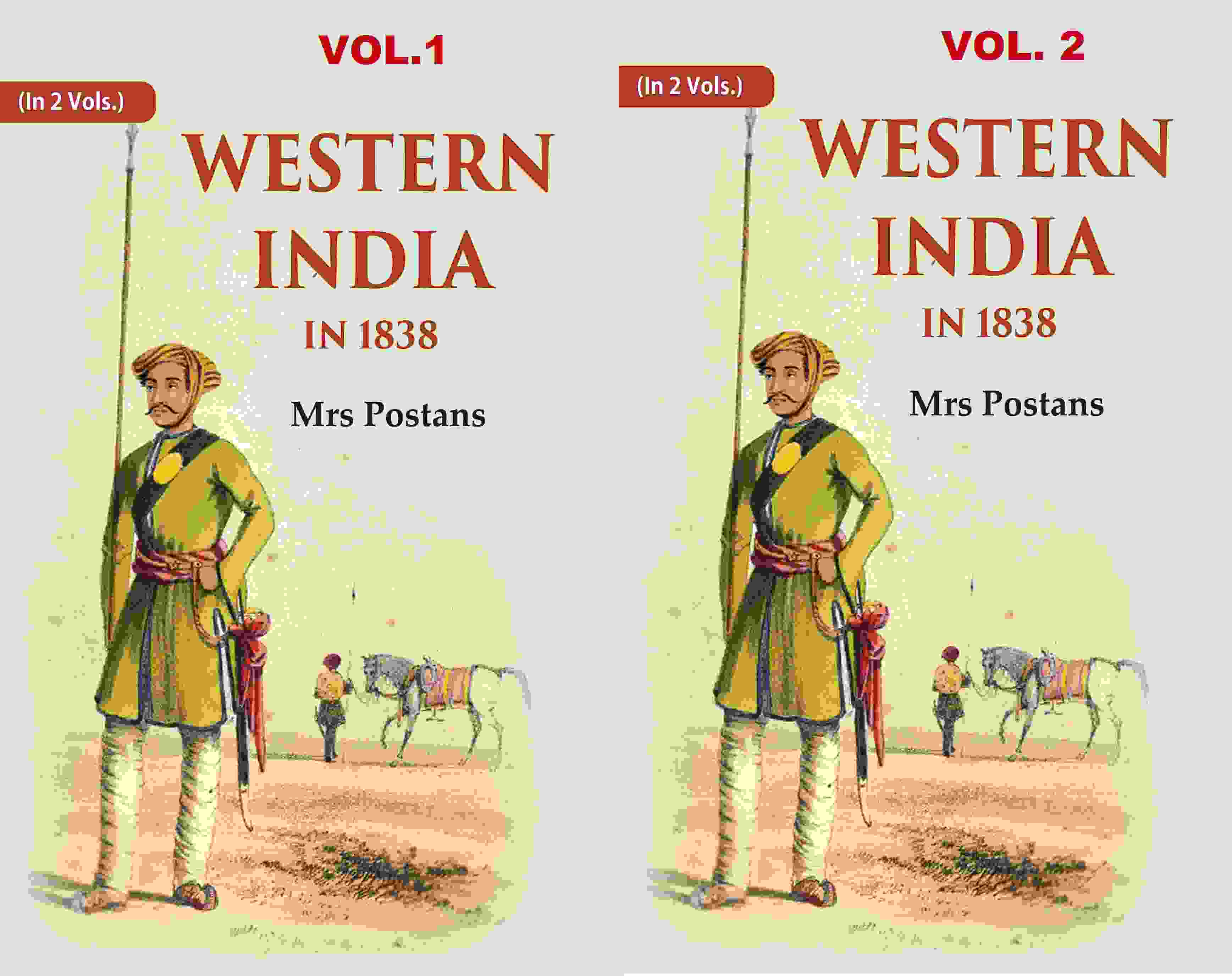 Western India in 1838 2 Vols. Set - Gyan Books
