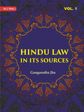 Hindu Law in its Sources 1st - Gyan Books