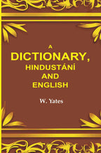 A dictionary, Hindustání and English - Gyan Books