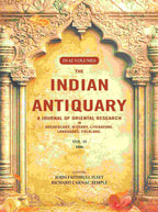 The Indian Antiquary a Journal of Oriental Research in Archeology, History, Literature, Languages, Folklore: Vol. XV. 1886 15th - Gyan Books | Grab2Buy