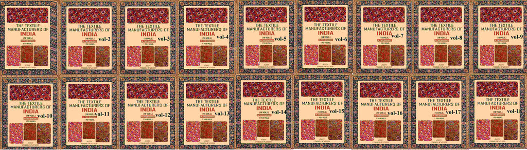 The Textile Manufacturers of India In Two Binding (Set) 1 To 9 Vol Or 10 to 18 vol - Gyan Books
