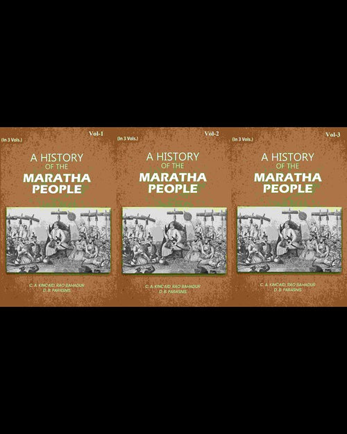 A History of the Maratha People 3 Vols. Set - Gyan Books