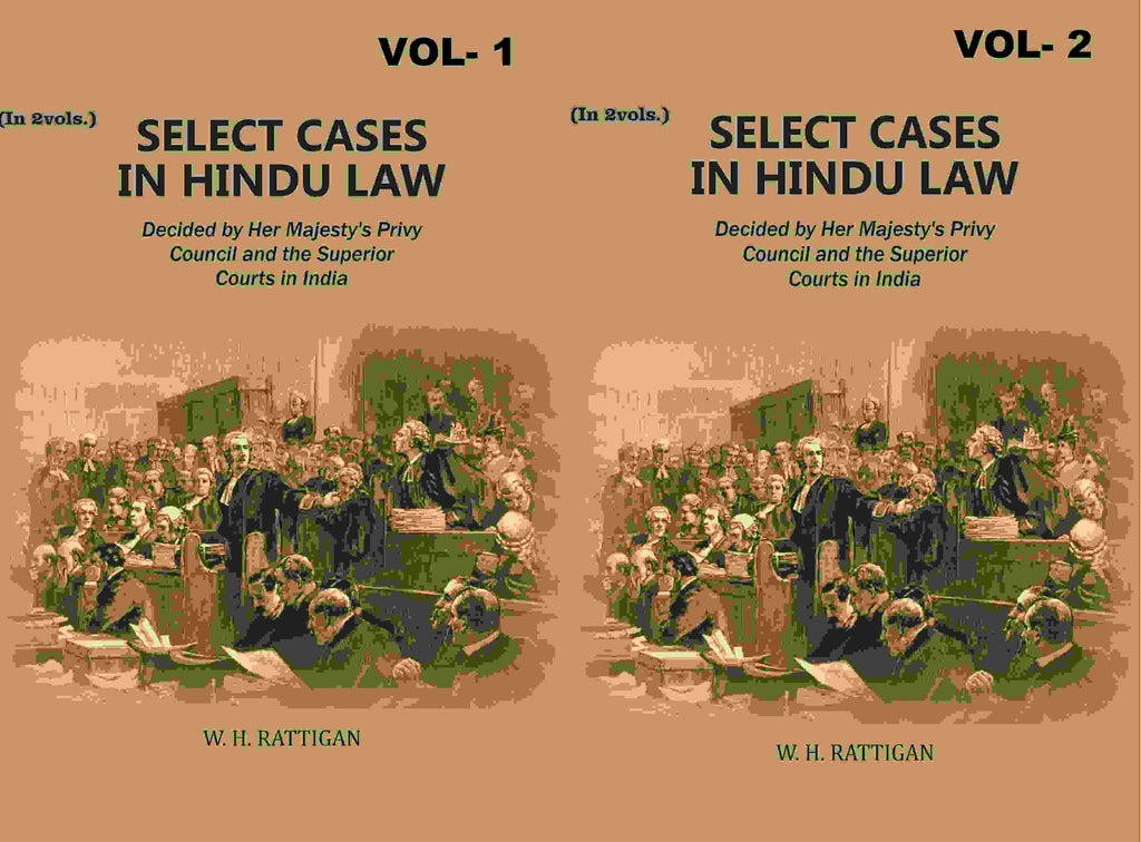 Select Cases in Hindu Law: Decided by Her Majesty's Privy Council and the Superior Courts in India 2 Vols. Set - Gyan Books