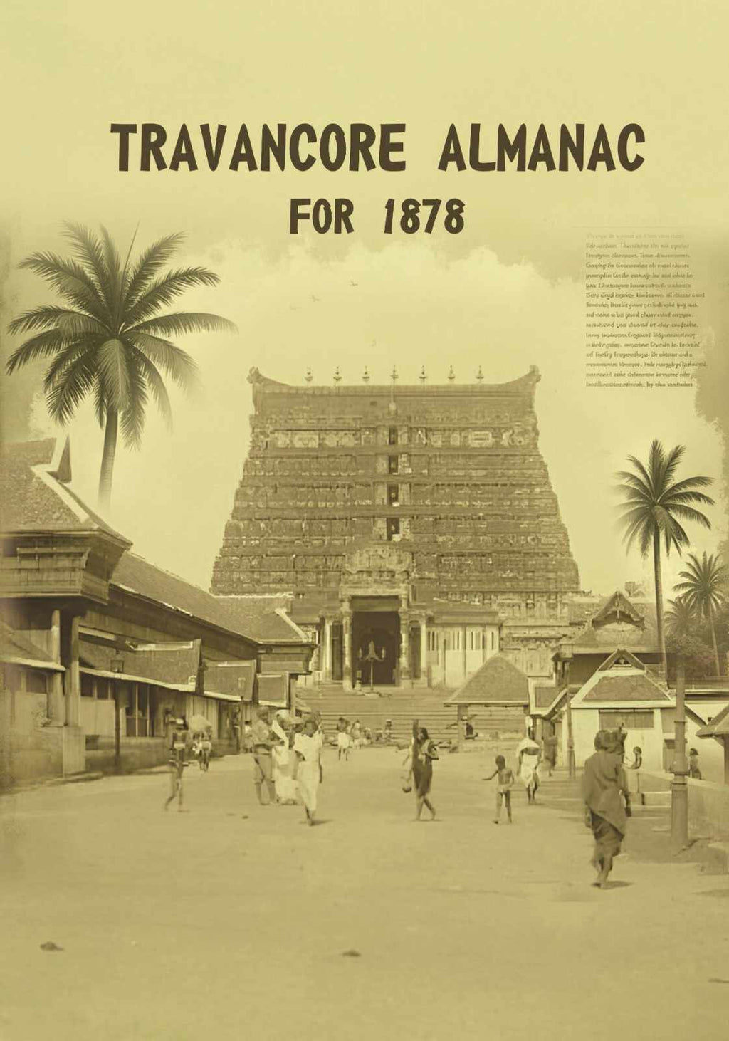 Travancore Almanac For 1878 - Gyan Books