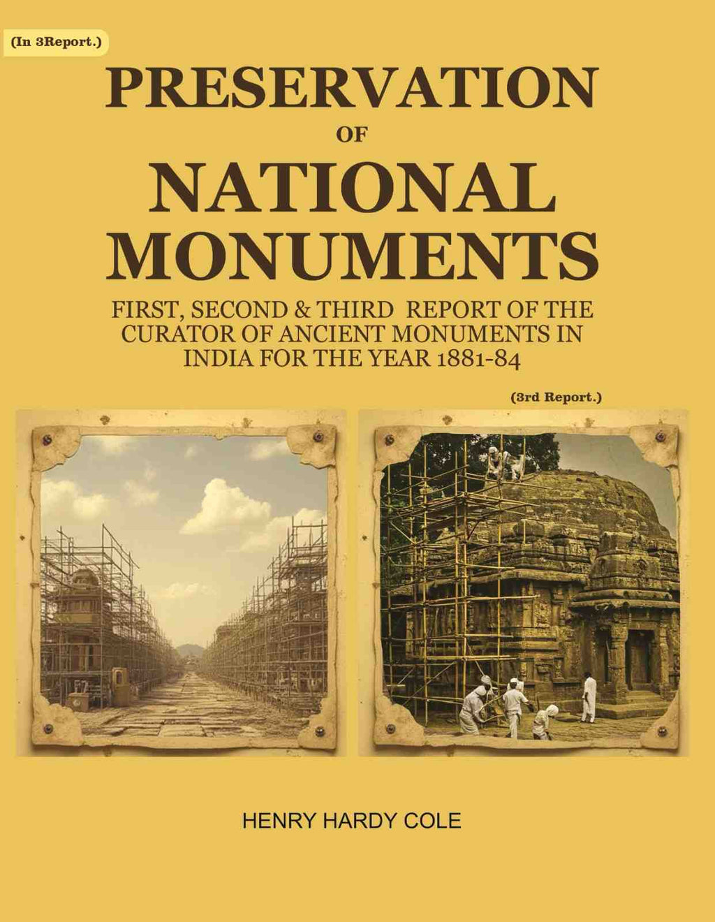 Preservation of National Monuments: Third Report of the Curator of Ancient Monuments in India For the year 1883-84 (3rd Report) - Gyan Books