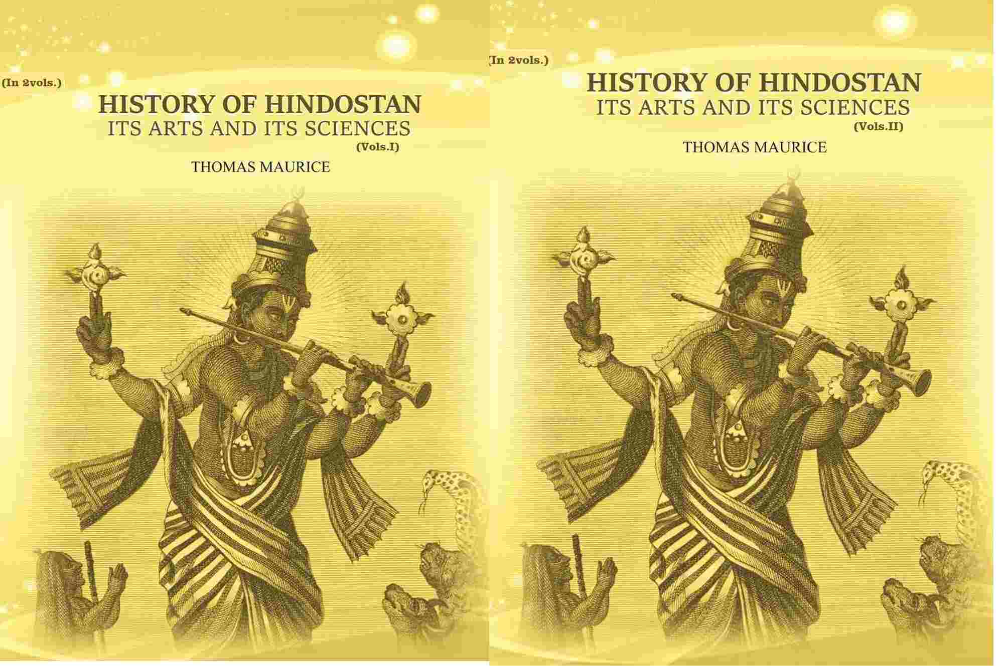 History of Hindostan: its Arts and its sciences. (2 Vols. Set) - Gyan Books
