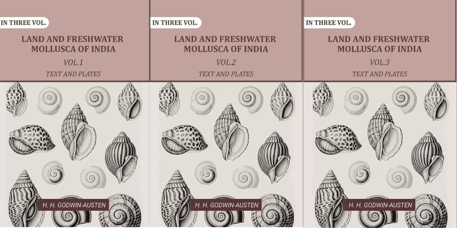 Land and fresh water Mollusca of India: Including South Arabia, Baluchistan, Afghanistan, Kashmir (3 Vols. Set (Text and Plates)) - Gyan Books