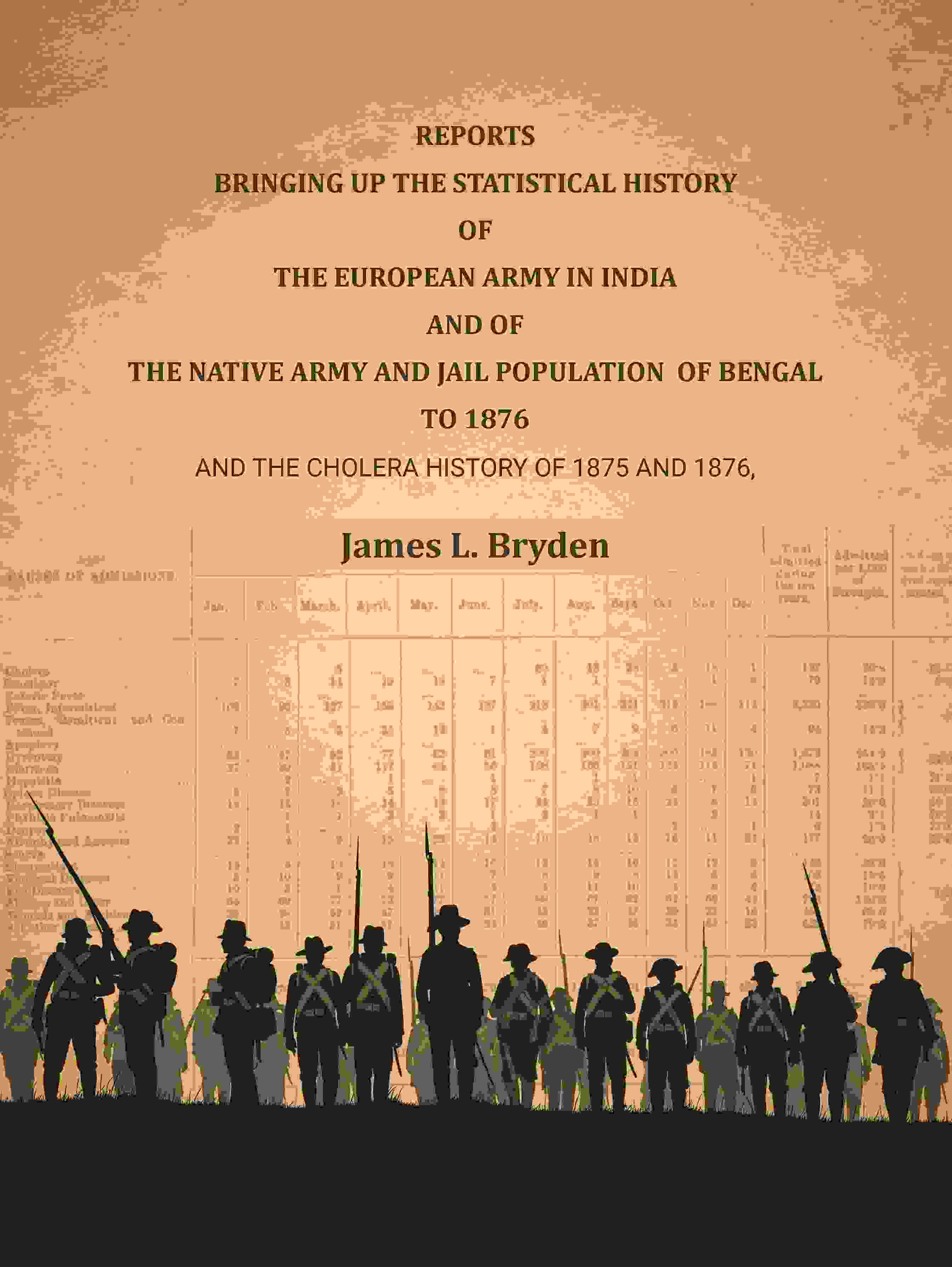 Reports bringing up the statistical history of the European Army in India and of the Native Army and jail population of Bengal to 1876: And the cholera history of 1875 and 1876 - Gyan Books | Grab2Buy