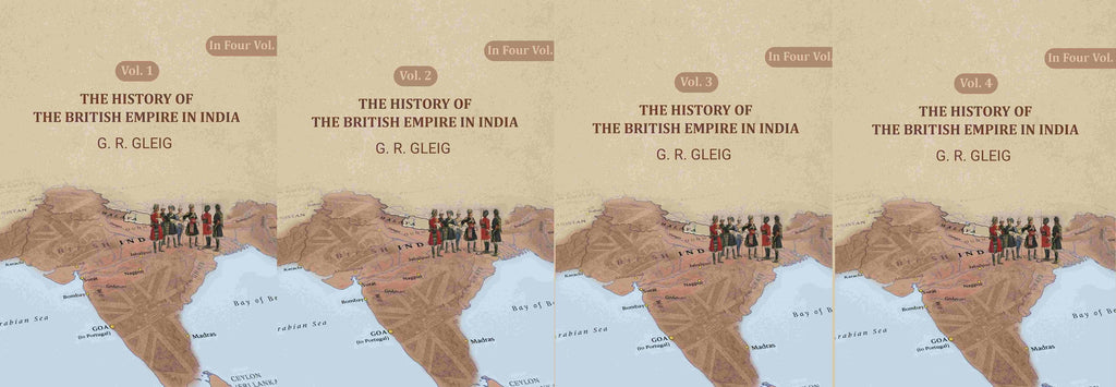 The History of the British Empire in India (4 Vols. Set) - Gyan Books
