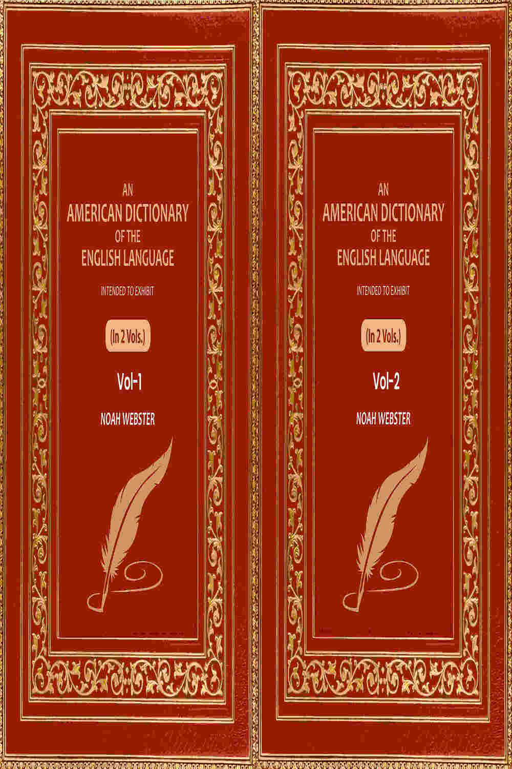 An American Dictionary of the English Language: Intended to Exhibit (2 Vols. Set) - Gyan Books | Grab2Buy