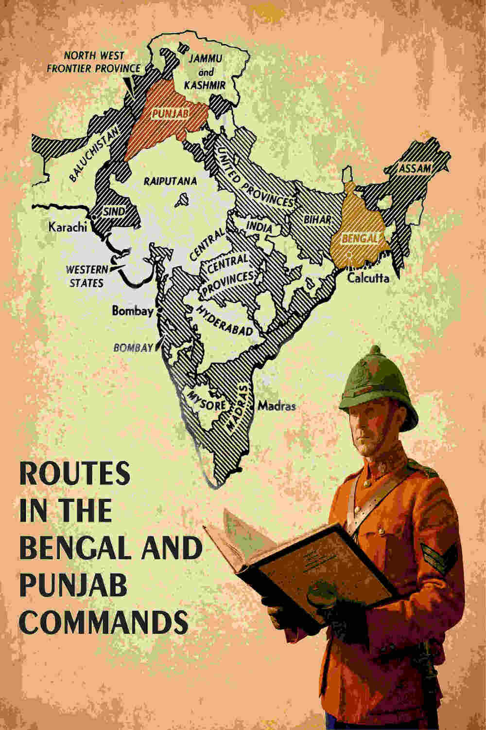 Routes In The Bengal And Punjab Commands - Gyan Books
