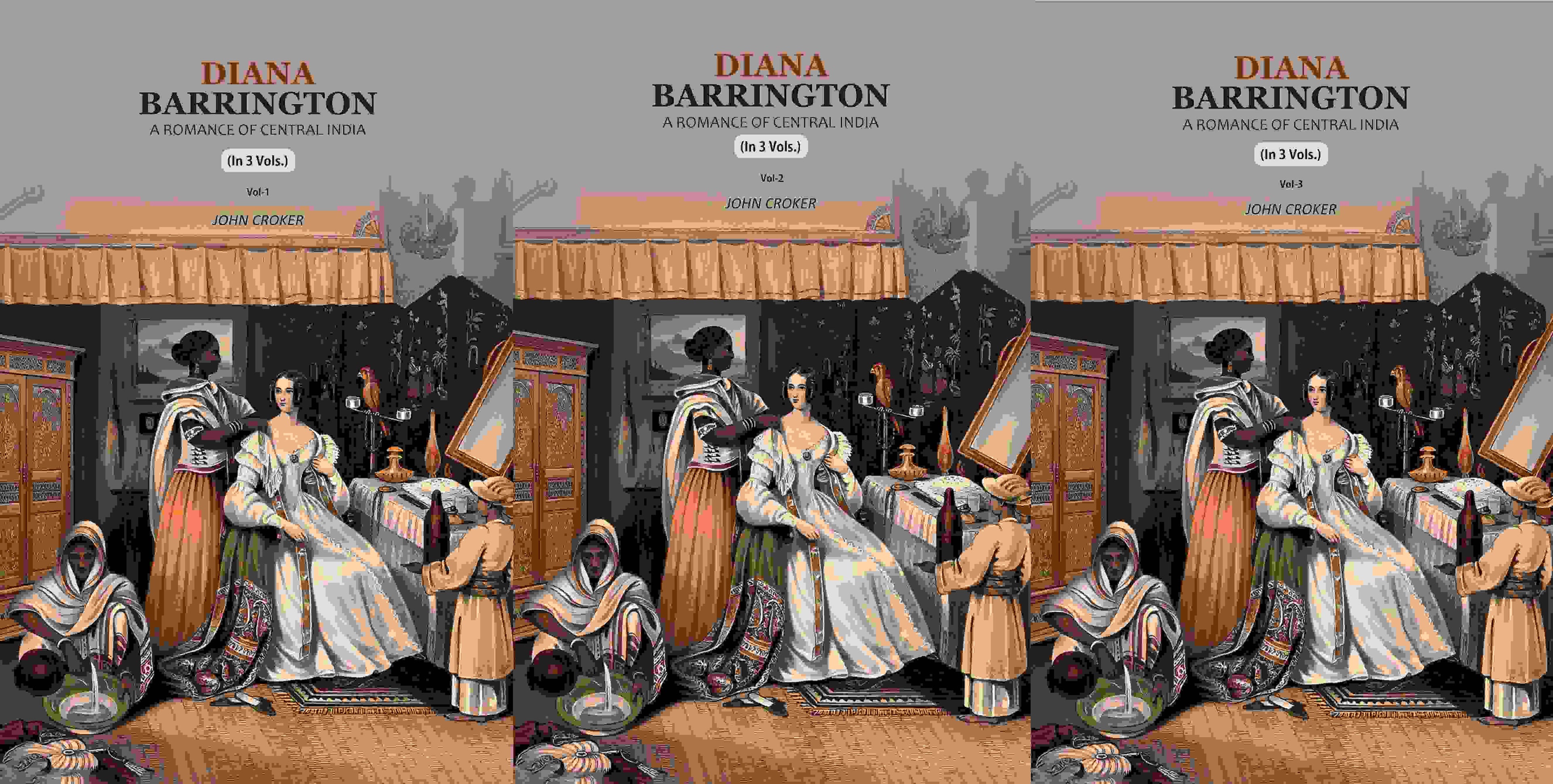 Diana Barrington: A Romance of Central India (3 Vols. Set) - Gyan Books