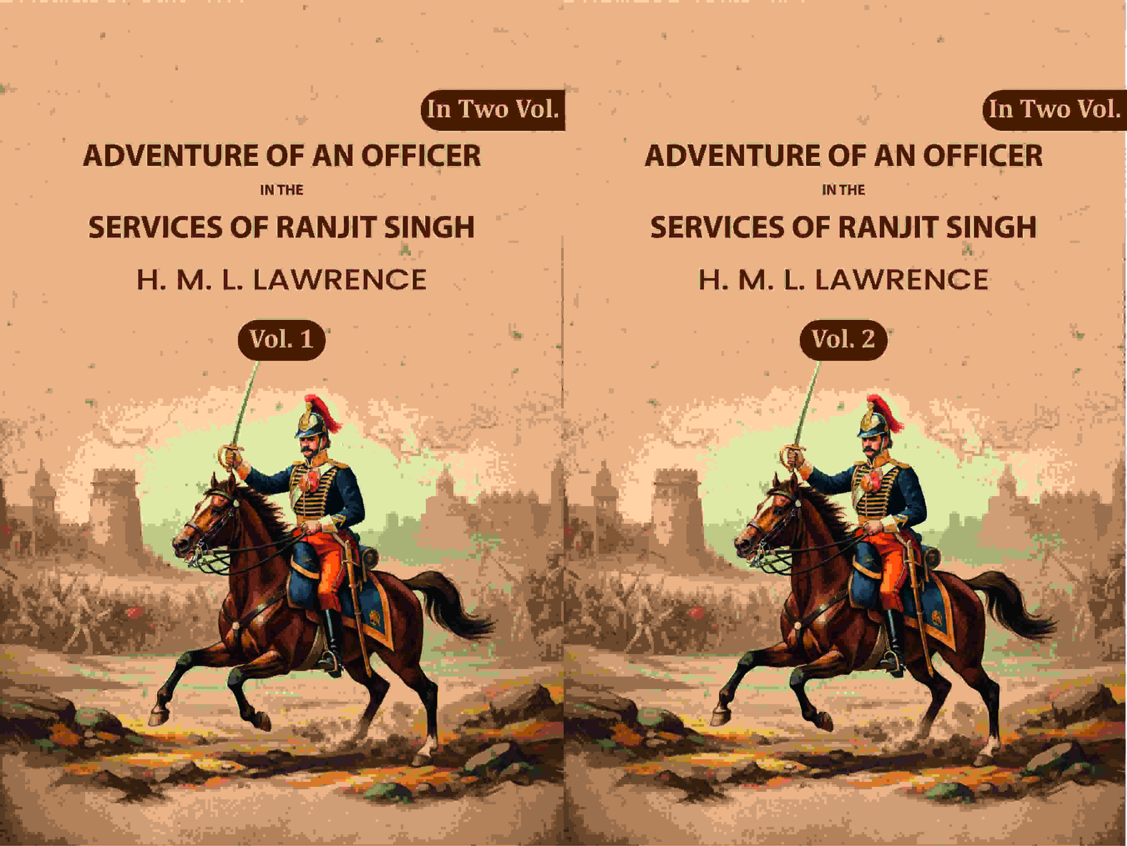 Adventure of an Officer in the Services of Ranjit Singh (2 Vols. Set) - Gyan Books