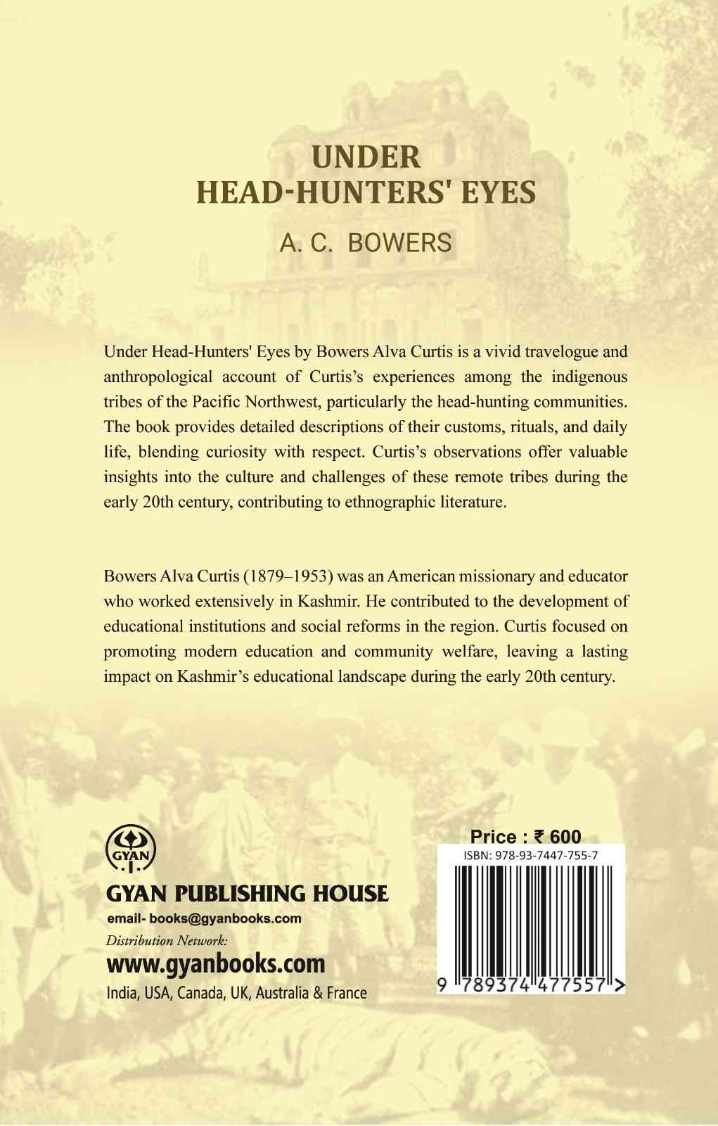 Under Head-Hunters' Eyes - Gyan Books