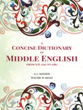 A Concise Dictionary of Middle English from A.D. 1150 to 1580 - Gyan Books