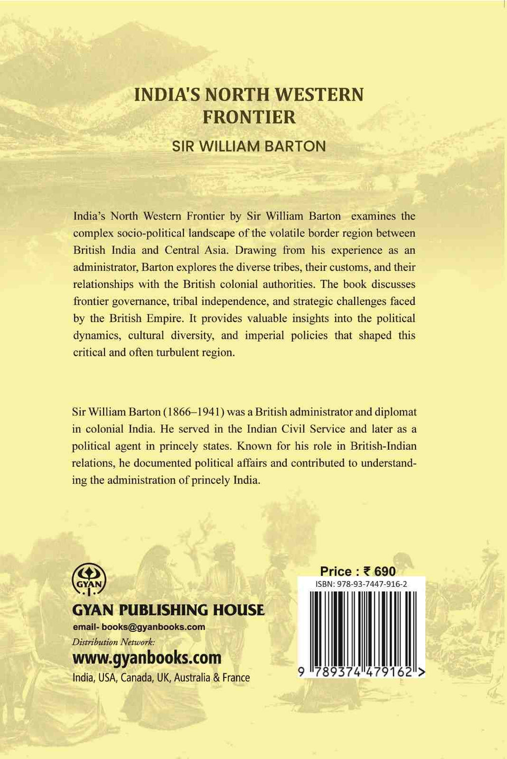 India's North Western Frontier - Gyan Books | Grab2Buy