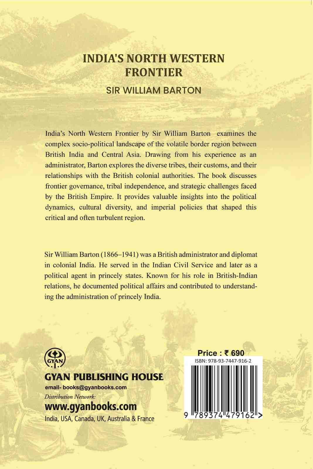 India's North Western Frontier - Gyan Books | Grab2Buy