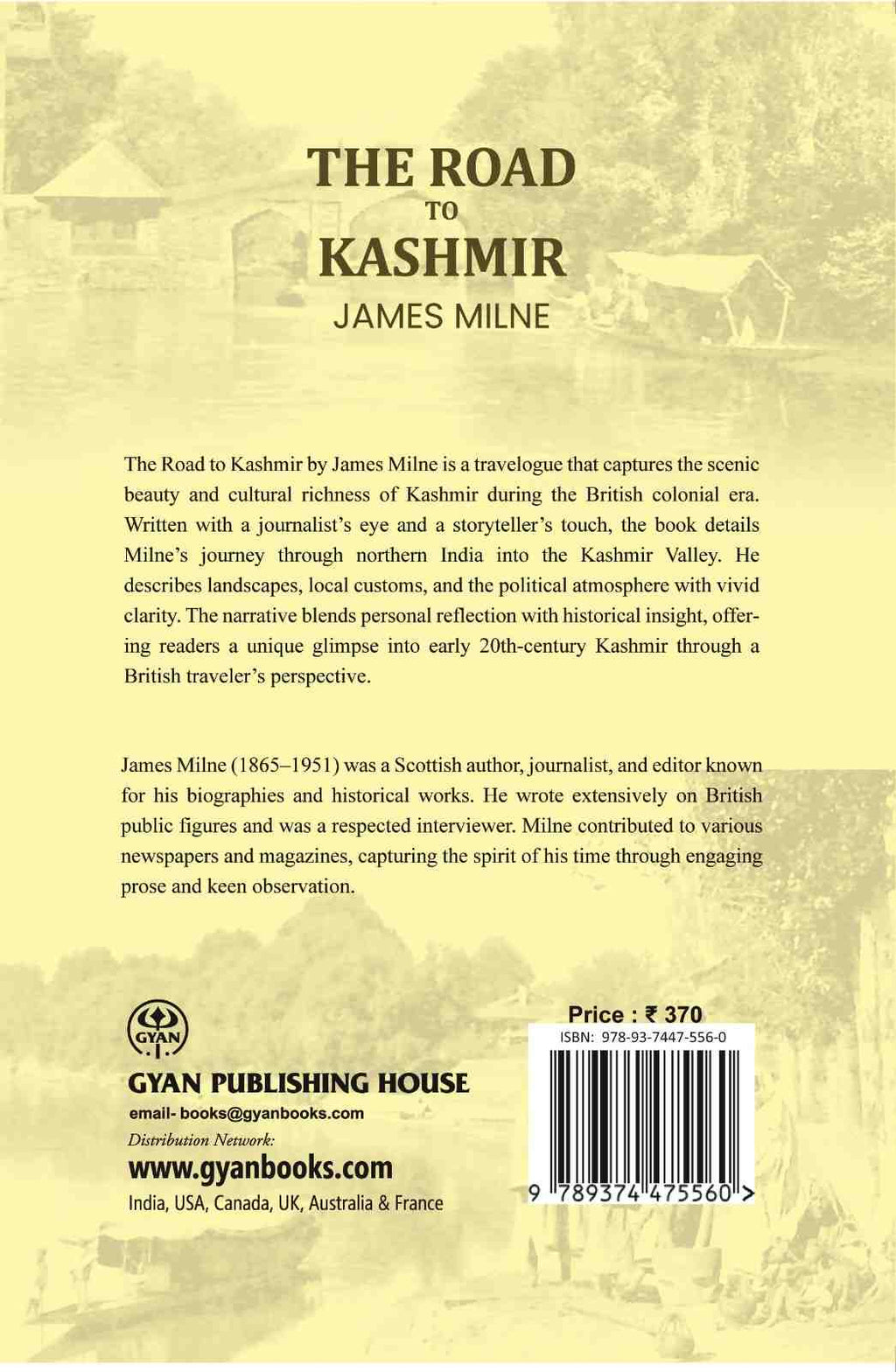 The Road to Kashmir - Gyan Books