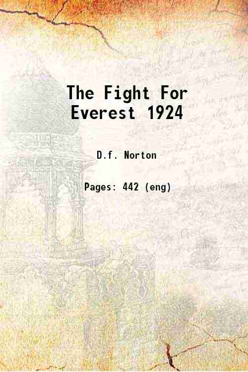 The Fight For Everest 1924 - Gyan Books