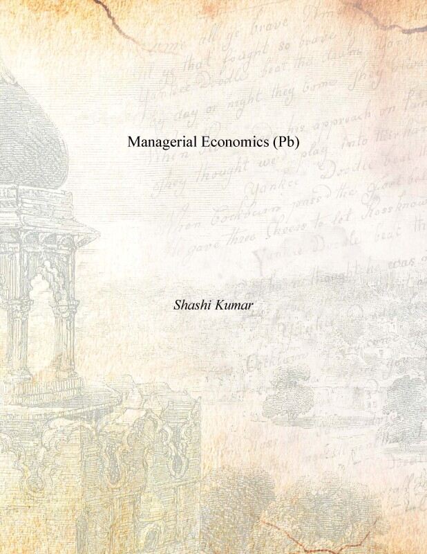 Managerial Economics (Pb) - Gyan Books