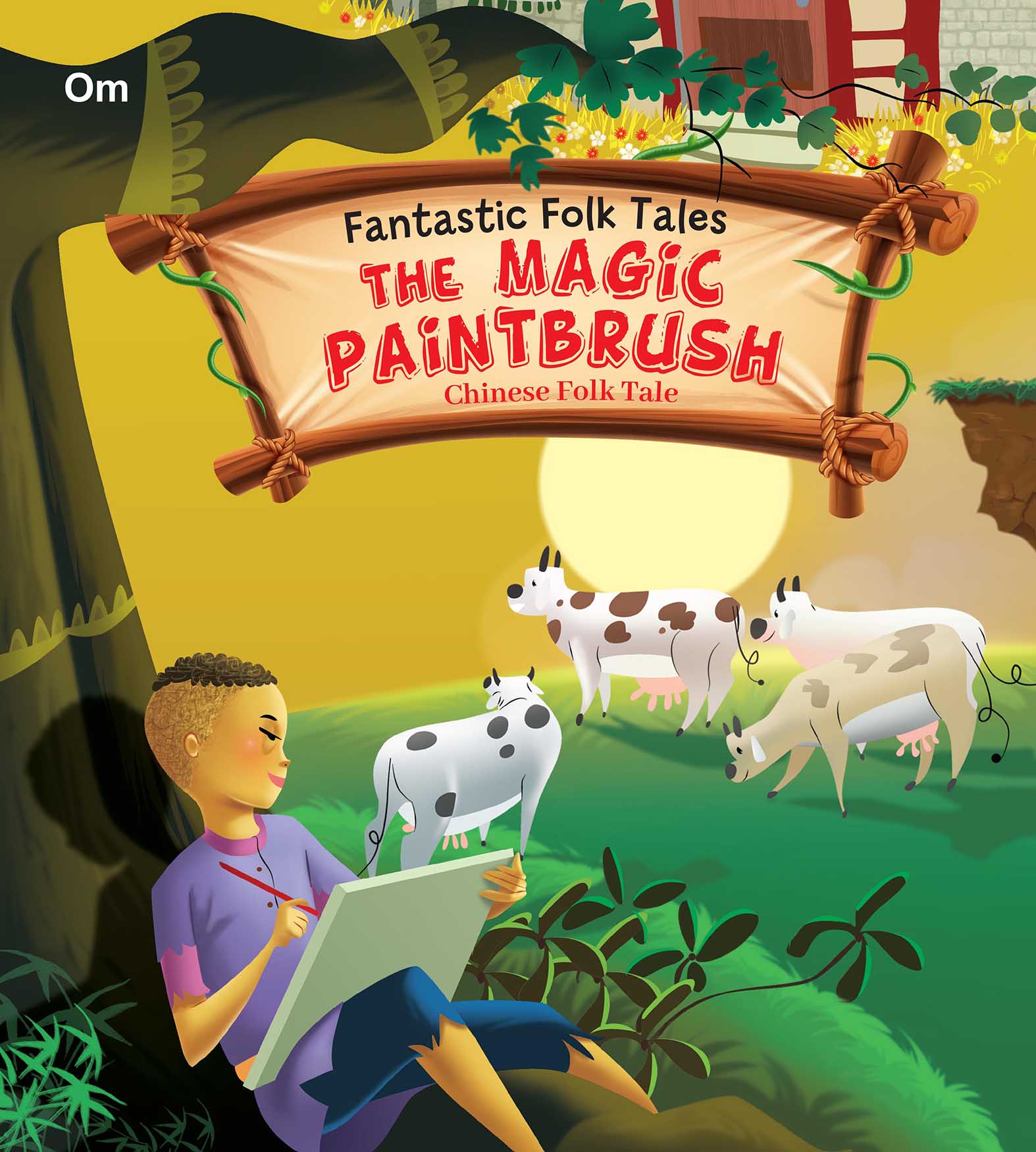 The Magic Paintbrush : Fantastic Folktales - Om Books | Grab2Buy