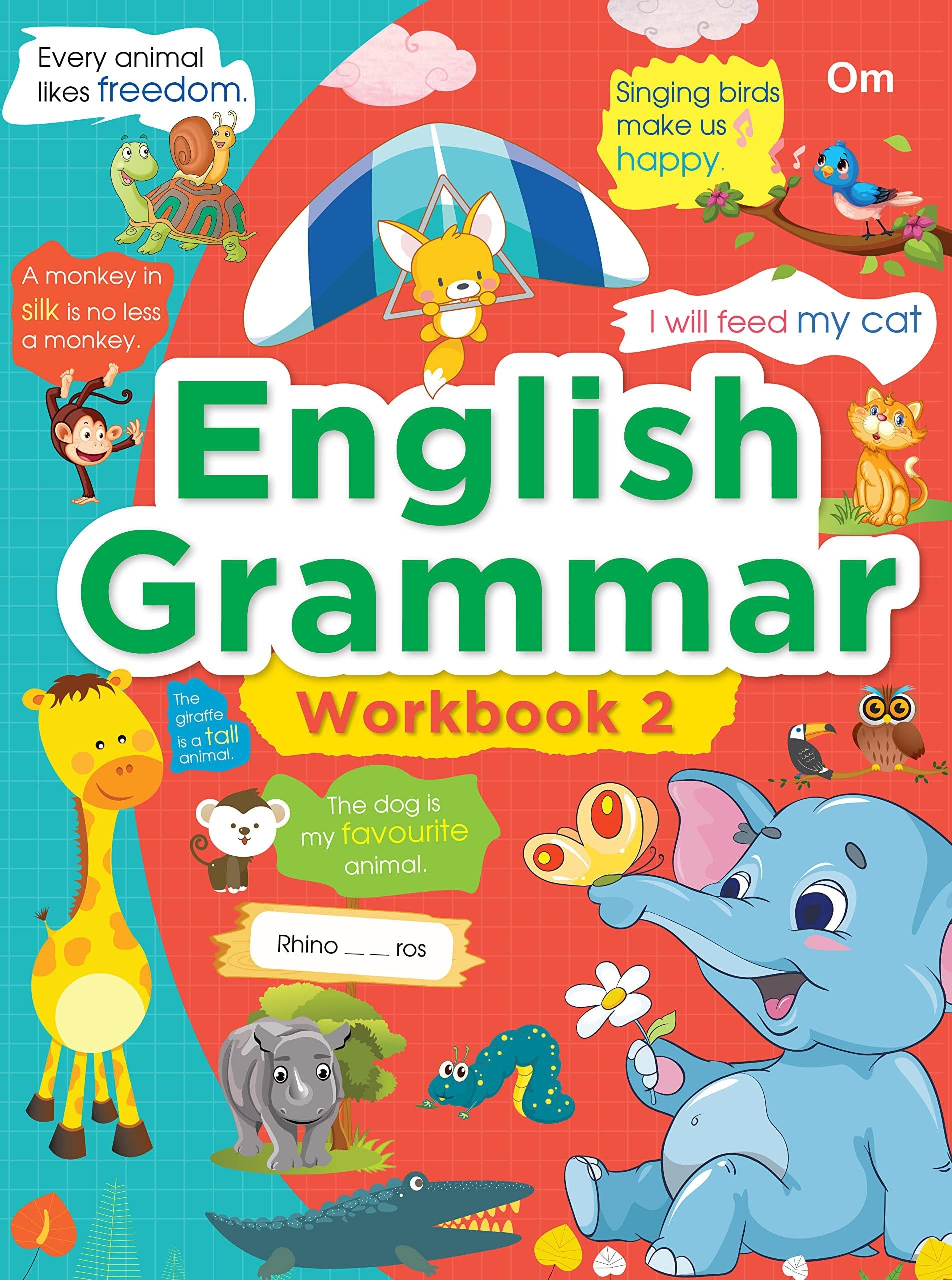 English Graar Workbook 2 - Om Books | Grab2Buy