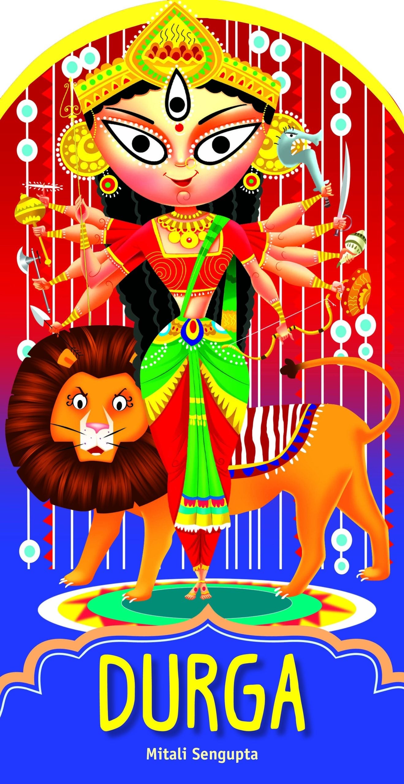 Durga : Cutout Story Book - Om Books | Grab2Buy