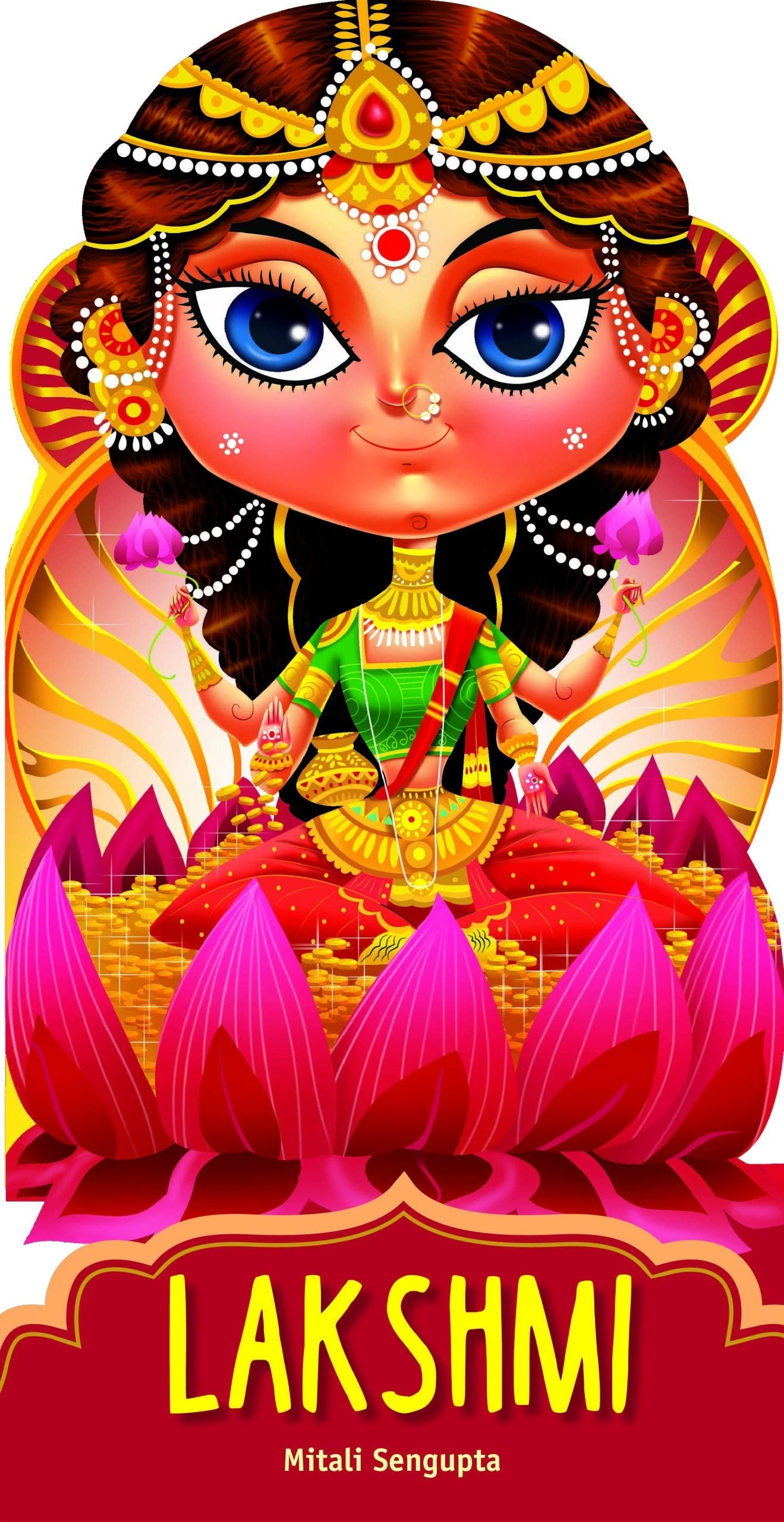 Lakshmi : Cutout Story Book - Om Books | Grab2Buy