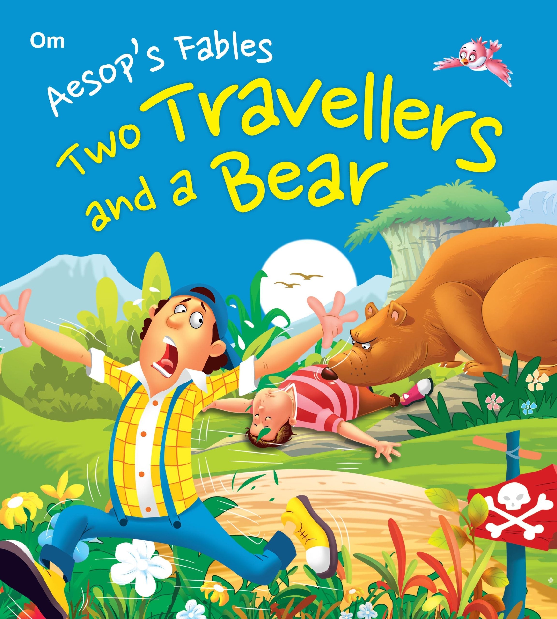 Two Travellers and the Bear : Aesops Fables - Om Books | Grab2Buy