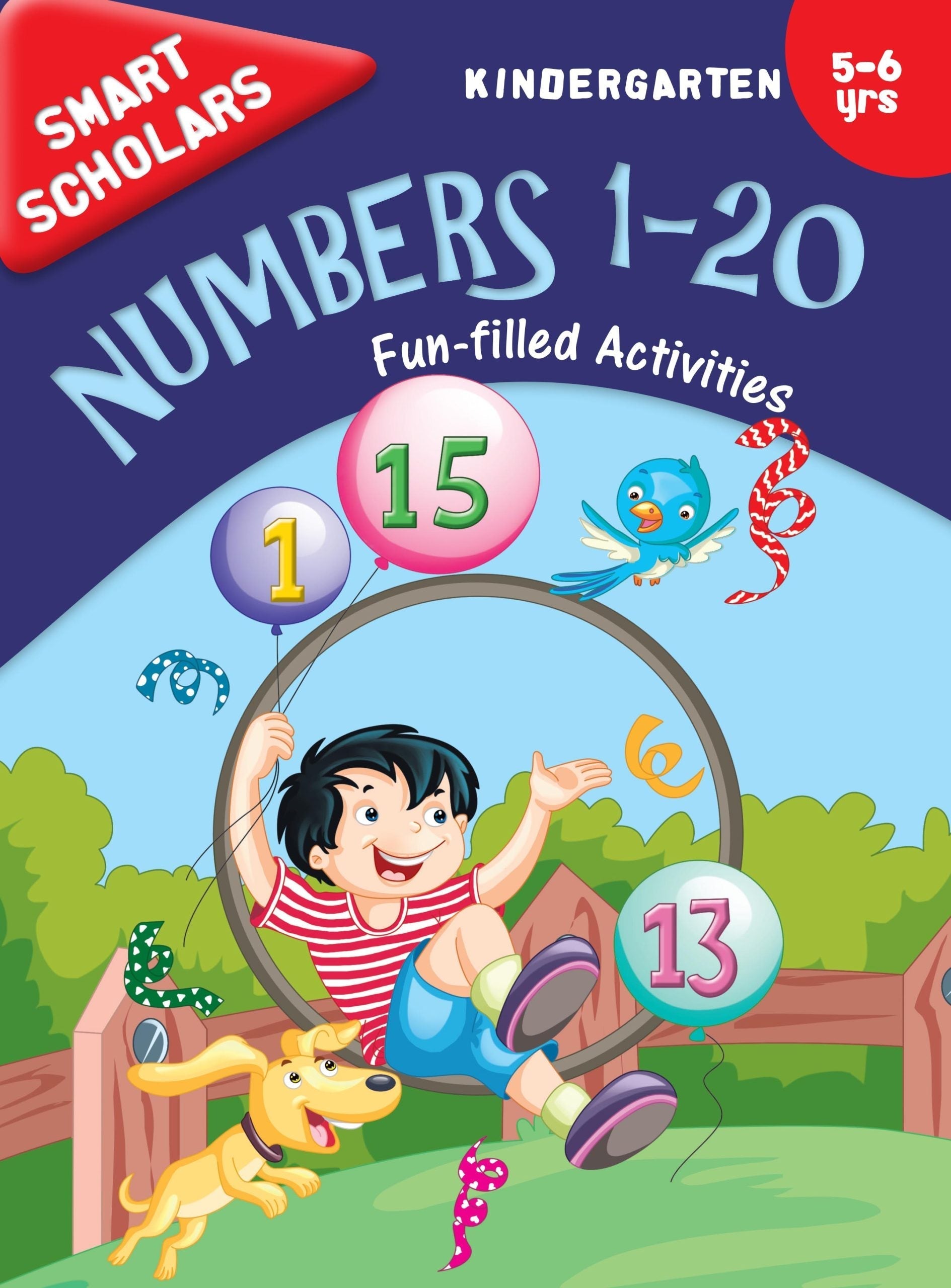 Smart Scholars Kindergarten Numbers 1-20 - Om Books