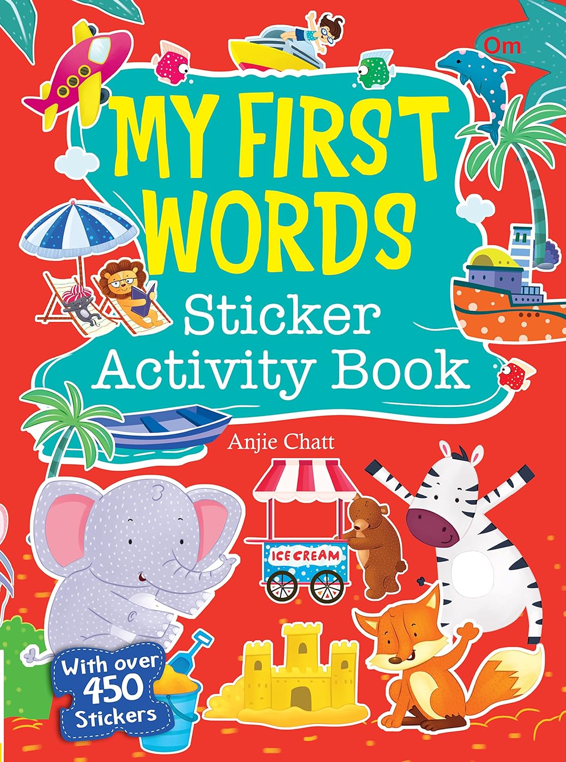 My First Words Sticker Activity Book - Om Books | Grab2Buy
