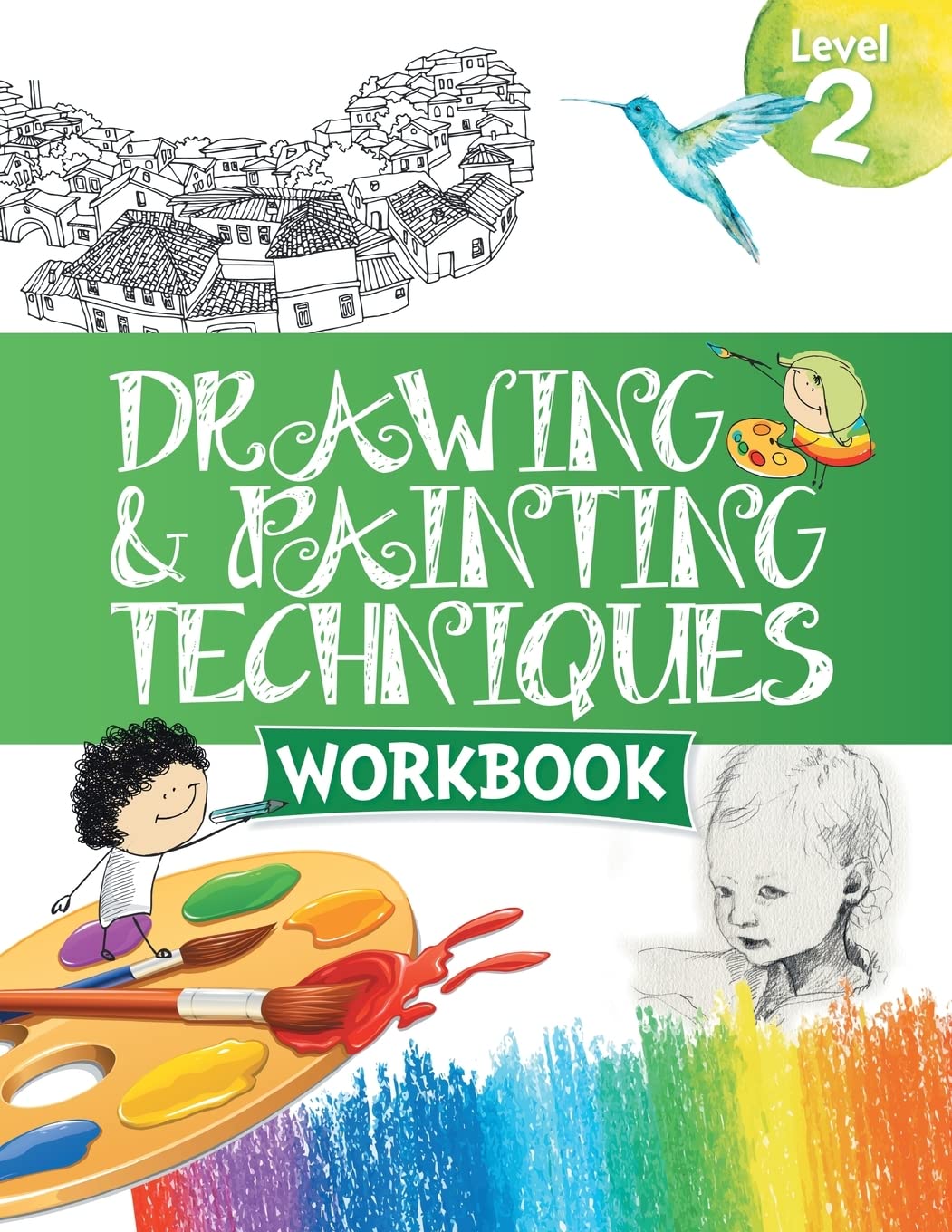 Drawing & Painting Techniques Workbook Grade 2 - Om Books | Grab2Buy