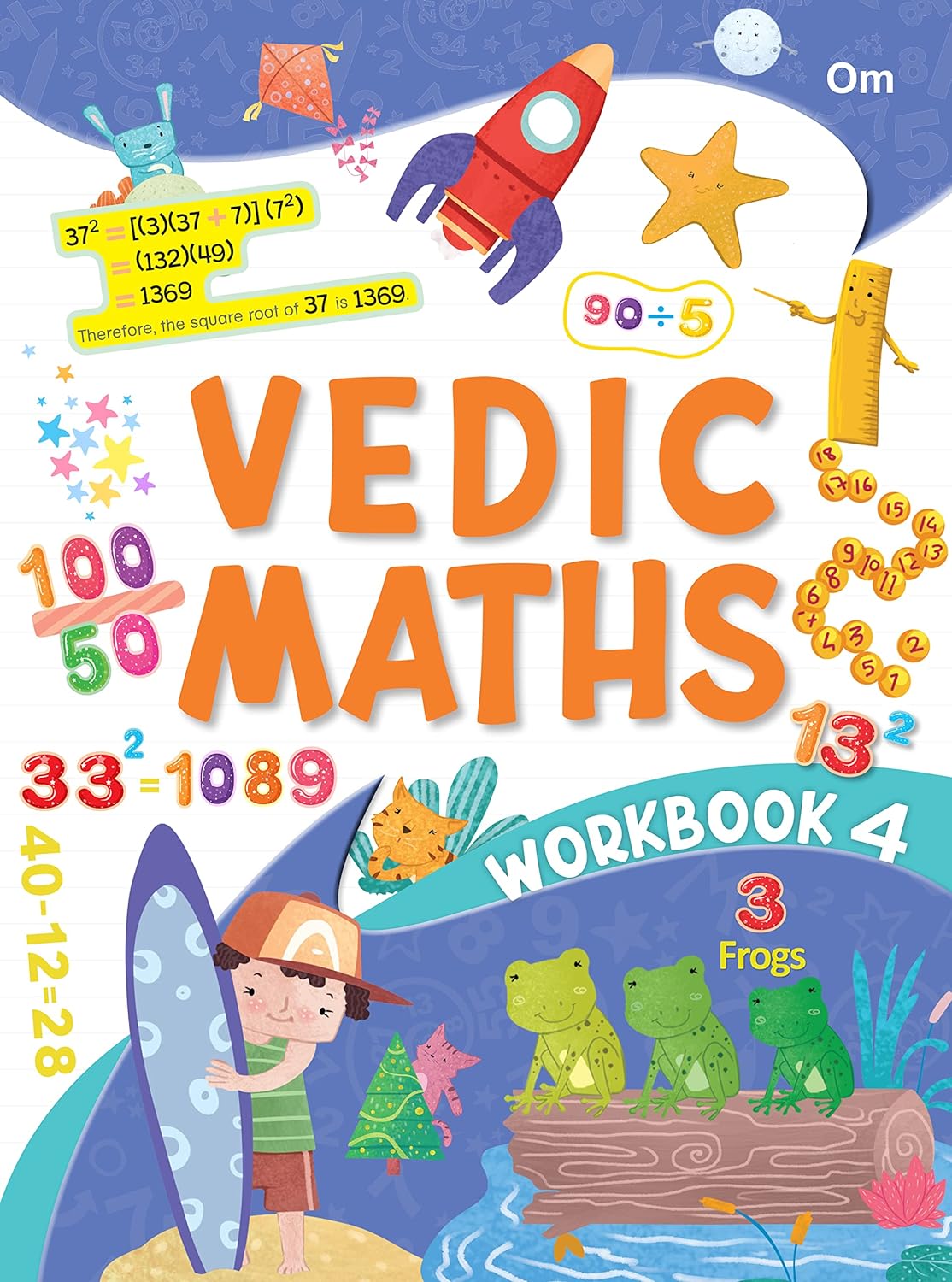Vedic Maths Workbook 4 - Om Books | Grab2Buy