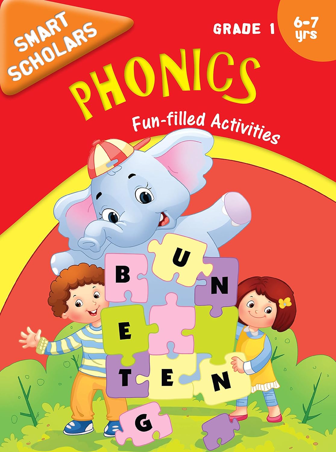 Smart Scholars Grade 1 Phonics - Om Books | Grab2Buy