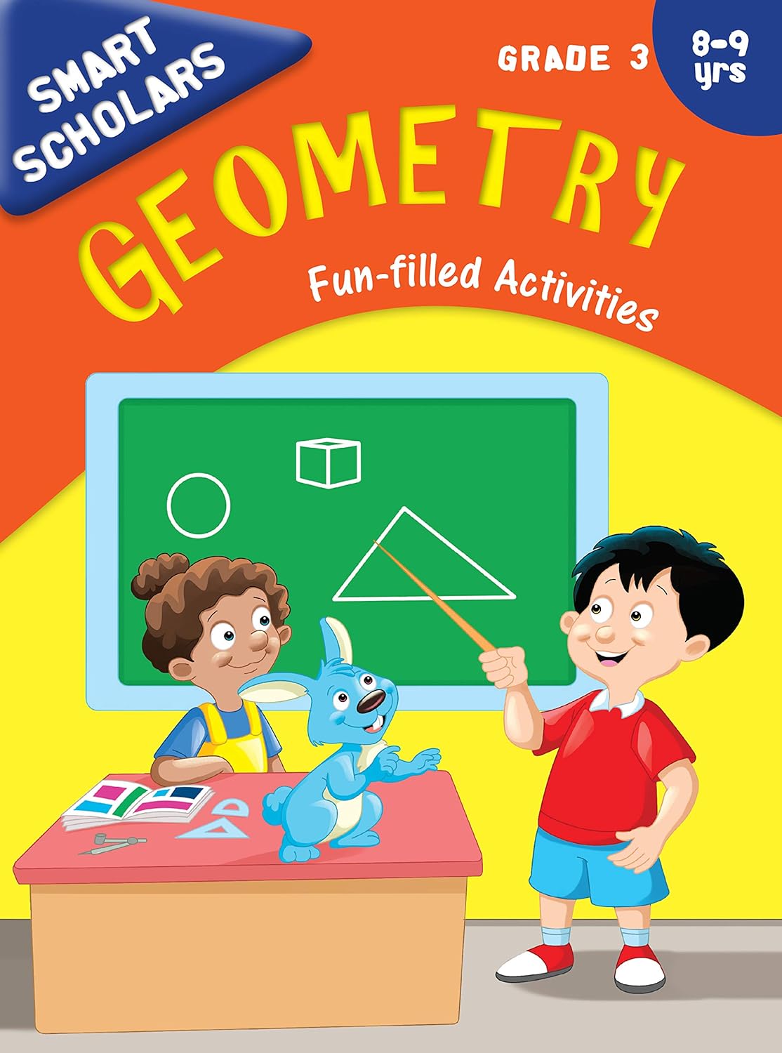 Smart Scholars Grade 3 Geometry - Om Books | Grab2Buy