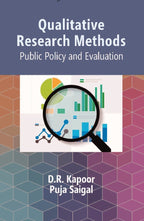 Qualitative Research Methods: Public Policy and Evaluation - Gyan Books | Grab2Buy
