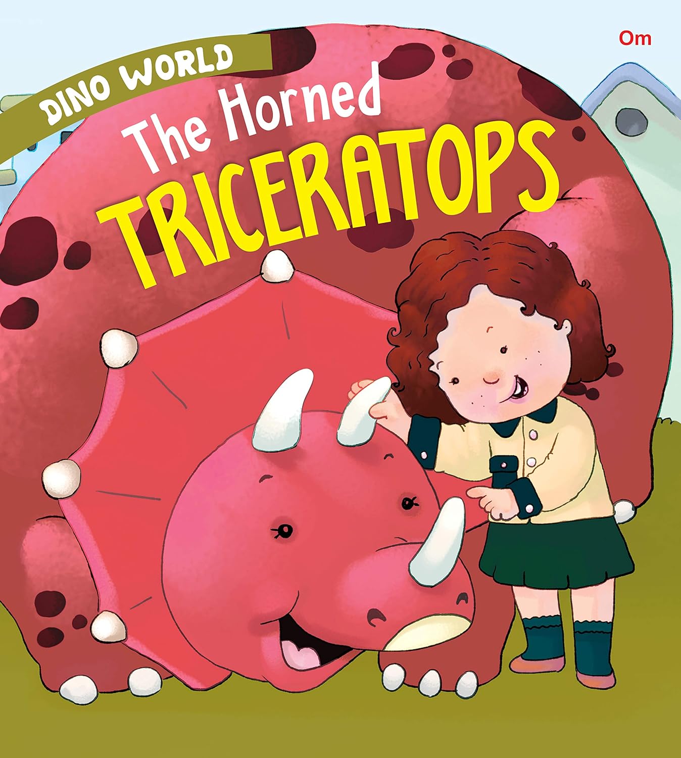 The Horned Triceratops : Dino World - Om Books | Grab2Buy