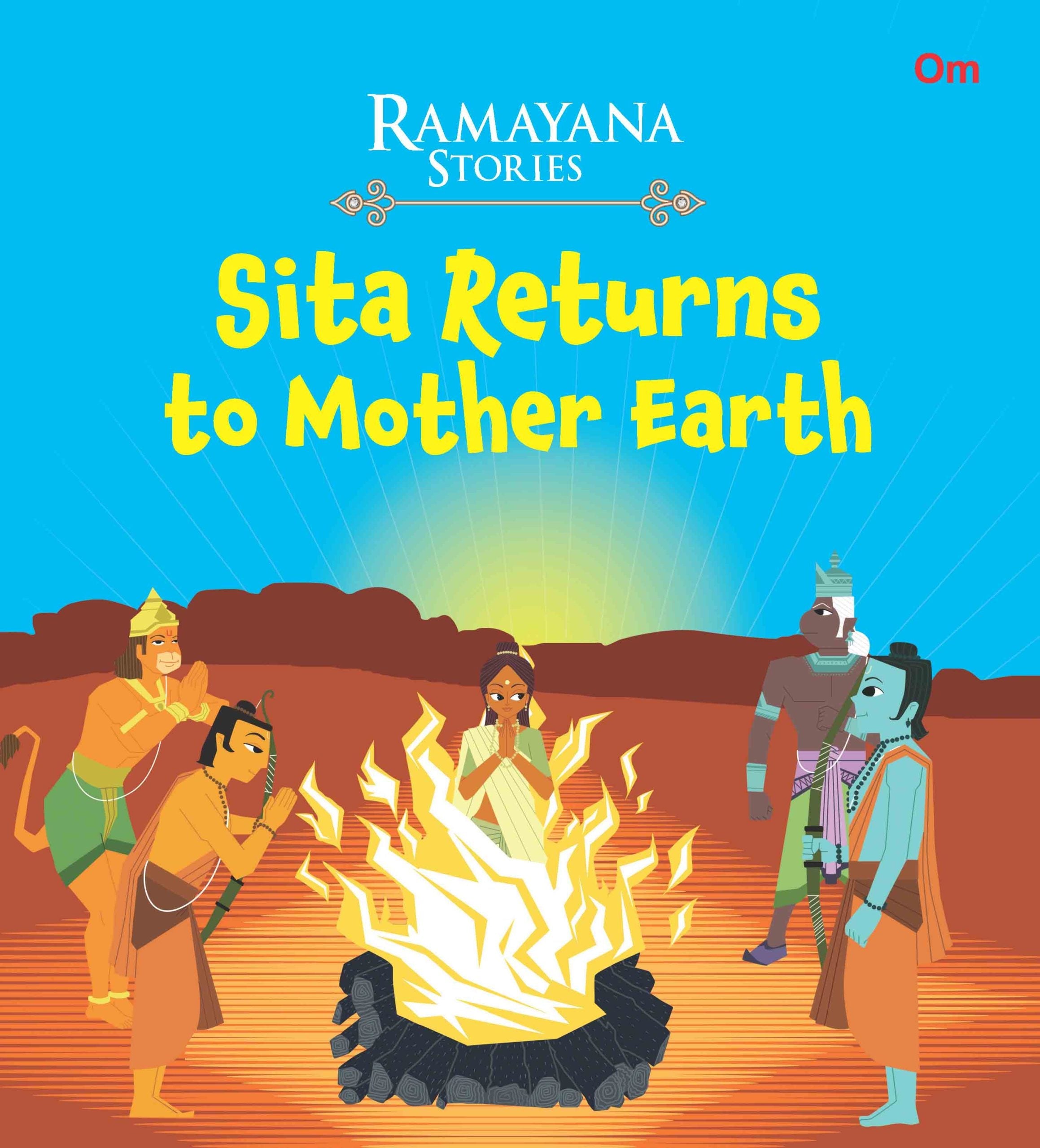 Sita Returns to Mother Earth : Ramayana Stories - Om Books | Grab2Buy