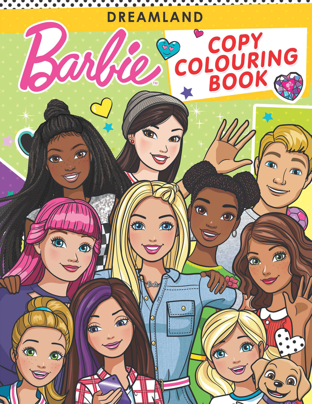 Dreamland Publications Barbie Copy Colouring Book | Grab2Buy