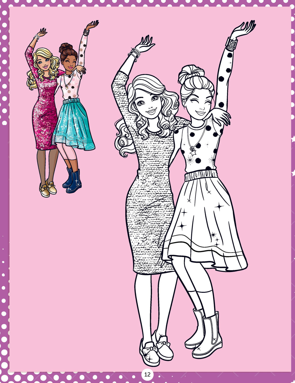 Dreamland Publications Barbie Copy Colouring Book | Grab2Buy